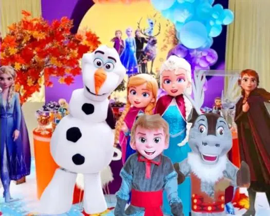 Frozen Cover Personagens Vivos Festas Infantil Turma