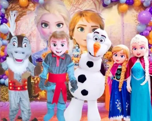 Frozen Cover Personagens Vivos Festas Infantil Turma