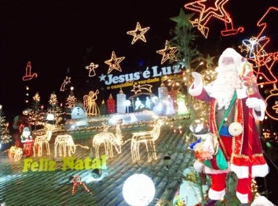 Papai Noel Visita Residência Eventos Condomínio Loja