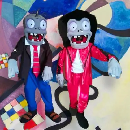 Plantas e Zumbis Cover Personagens Vivos Festas Infantil