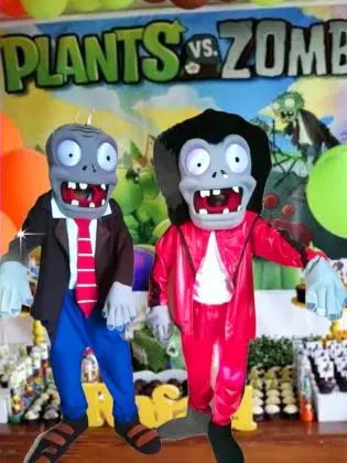 Plantas e Zumbis Cover Personagens Vivos Festas Infantil