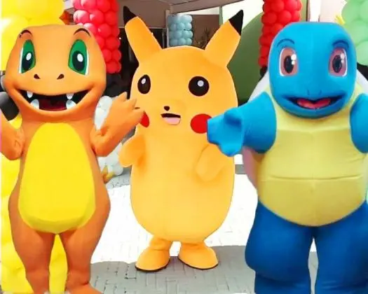 Pockemon Turma Cover Personagens Vivos Festas Infantil