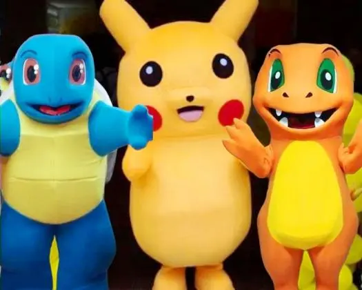 Pockemon Turma Cover Personagens Vivos Festas Infantil