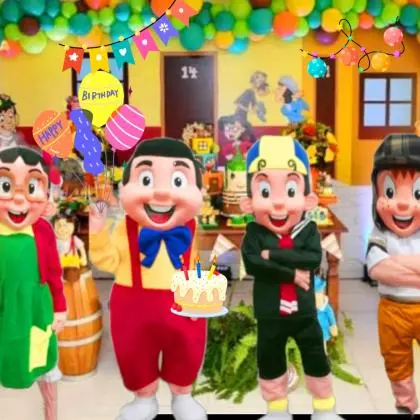 Turma Chaves Kiko Chiquinha Cover Personagens Vivos Festas Infantil