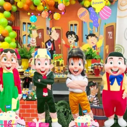 Turma Chaves Kiko Chiquinha Cover Personagens Vivos Festas Infantil