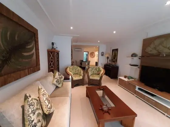 Apartamento Astúrias Guarujá 4 dormitórios vista total para o mar