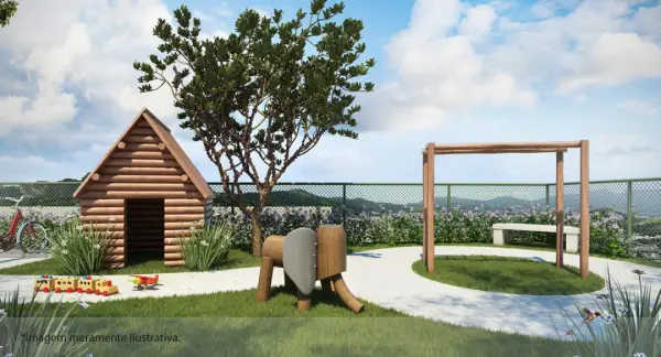 Apartamento com 2 quartos e 1 banheiro