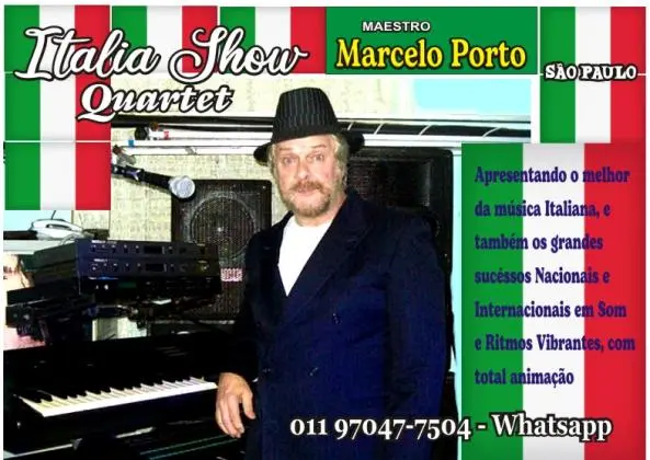 BANDA ITALIANA - (ITALIA/SHOW) - QUARTETO - 011 97047-7504 - whatsapp