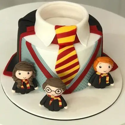 Bolo de Pasta Americana Harry Potter - Essence Candy