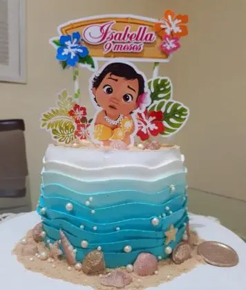 Bolo de Pasta Americana Moana - Essence Candy