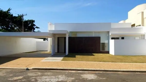 Casa Americana pequena entrada mais mensalidades