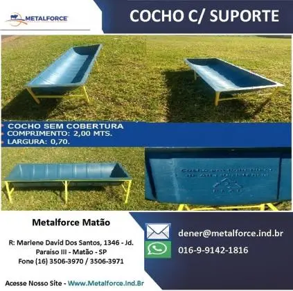 porteiras bandeira do brasil metalforce