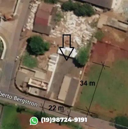 Terreno Industrial em Cordeiropolis SP