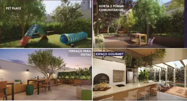 Apartamento de 24 m2, 01 dormitório, com varanda- Casa do Ator