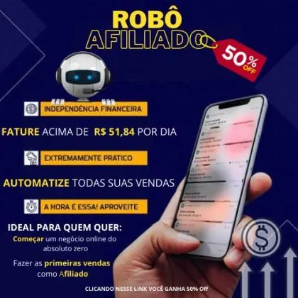 ROBÔ AFILIADO PREMIUM