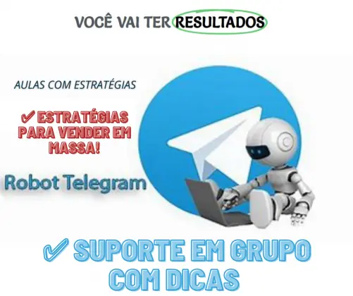 Super Robô Telegram de Vendas