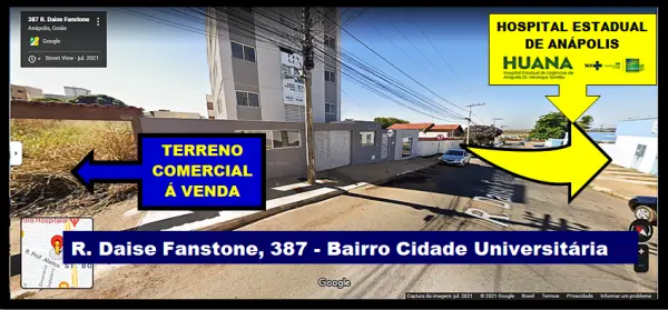 TERRENO COMERCIAL 525m2  VENDA