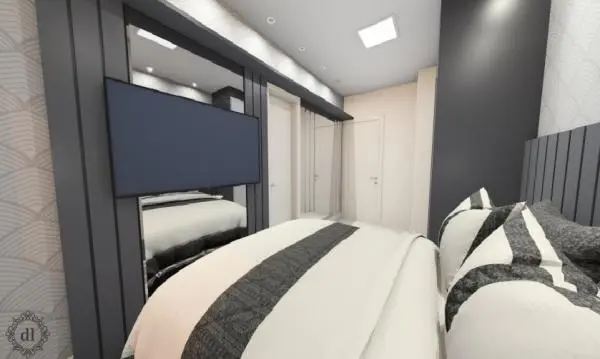 Apartamento mobiliado