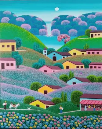 LINDAS TELAS DE ROBSON BARROS ARTISTA NAIF