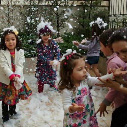 Locação de máquinas de neve artificial para festas e eventos