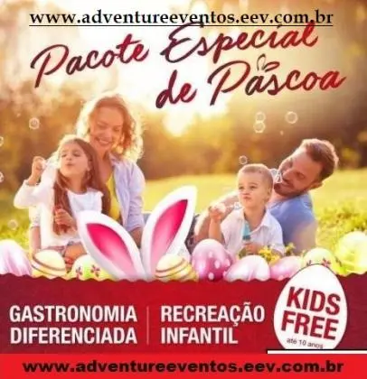 Organização Ação Promocional Recreação Infantil Programação Evento Festa Páscoa