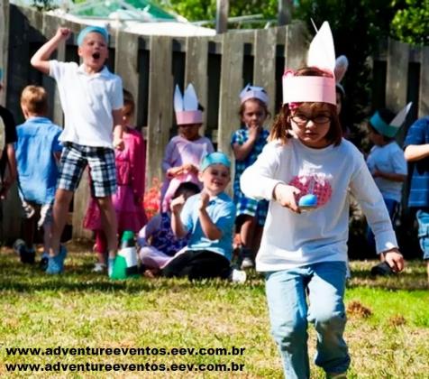 Organização Ação Promocional Recreação Infantil Programação Evento Festa Páscoa