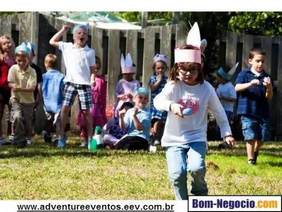 Organização Ação Recreação Infantil Programação Evento Páscoa