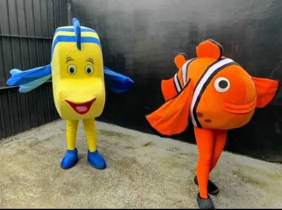 Personagem vivo para festas