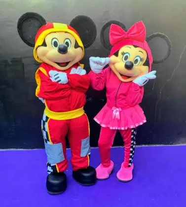 Personagens vivos Mickey Mouse