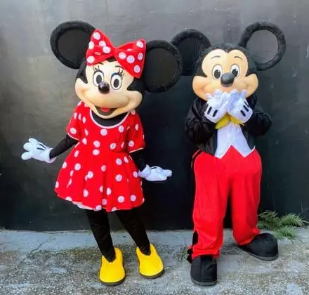 Personagens vivos Mickey Mouse