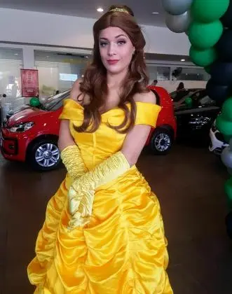 Princesas, bonecos, personagens vivos para festa infantil