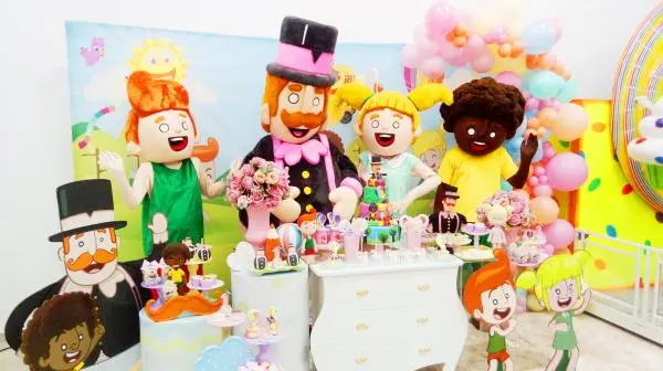Turma Bita Cover personagens vivos festa infantil
