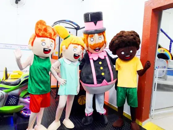Turma Bita Cover personagens vivos festa infantil