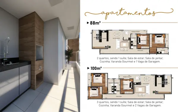 Impéria Residencial, Apartamentos de Alto Padrão, Bairro Jardim dos Estados