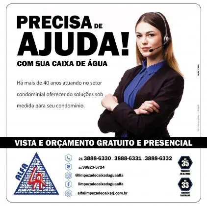 Desinfecção da Caixa d´agua - Nova Friburgo/RJ