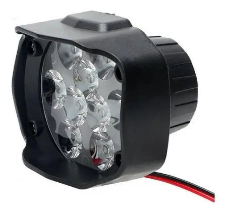 Faróis Auxiliar Milha 9 Leds 27w - Cree Para Moto (PAR)