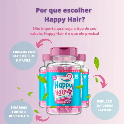 Happy Hair Vitamina para os Cabelos
