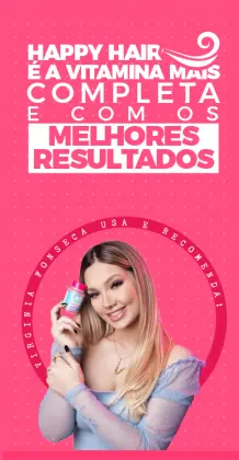 Happy Hair Vitamina para os Cabelos