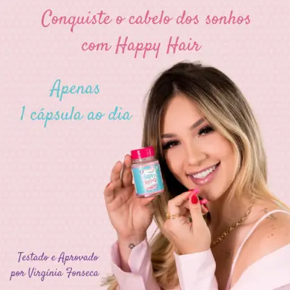Happy Hair Vitamina para os Cabelos