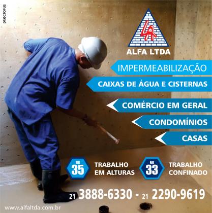 Impermeabilização para cisternas de qualidade no Rio de Janeiro