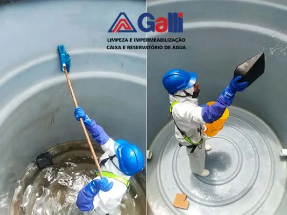 Limpeza de caixa de água em São Paulo
