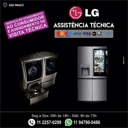 Manutenção Refrigeradores LG - São Paulo