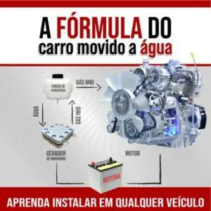 seu carro movido a água