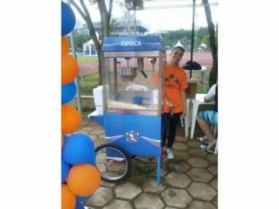 Aluguel Carrinho de Pipoca e Algodão doce