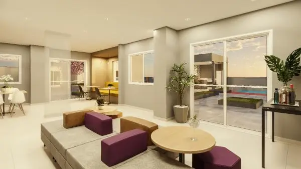 apartamento de 40m2 02 dormitórios 01 vaga coberta em Braz Cubas p´roximo a cptm