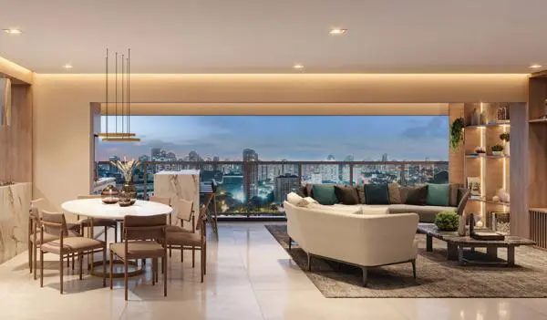 Apartamentos de 122, 141 e 169 m2