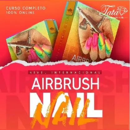 Curso Completo Airbrush - Aerografia em Unhas
