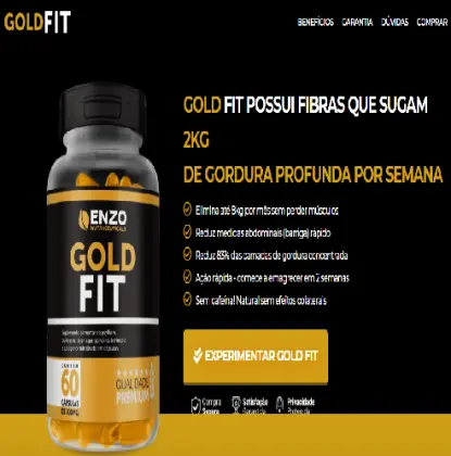 GOLD FIT POSSUI FIBRAS QUE SUGAM 2KG