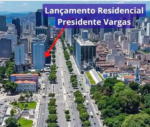 Lançamento no Centro do Rio - AV. PRESIDENTE VARGAS
