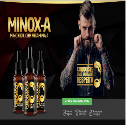 Minox-A 10% - Barba Falha e Calvice
